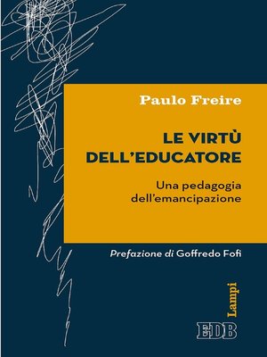 cover image of Le Virtù dell'educatore